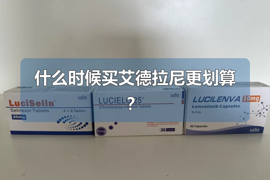 什么时候买艾德拉尼更划算?